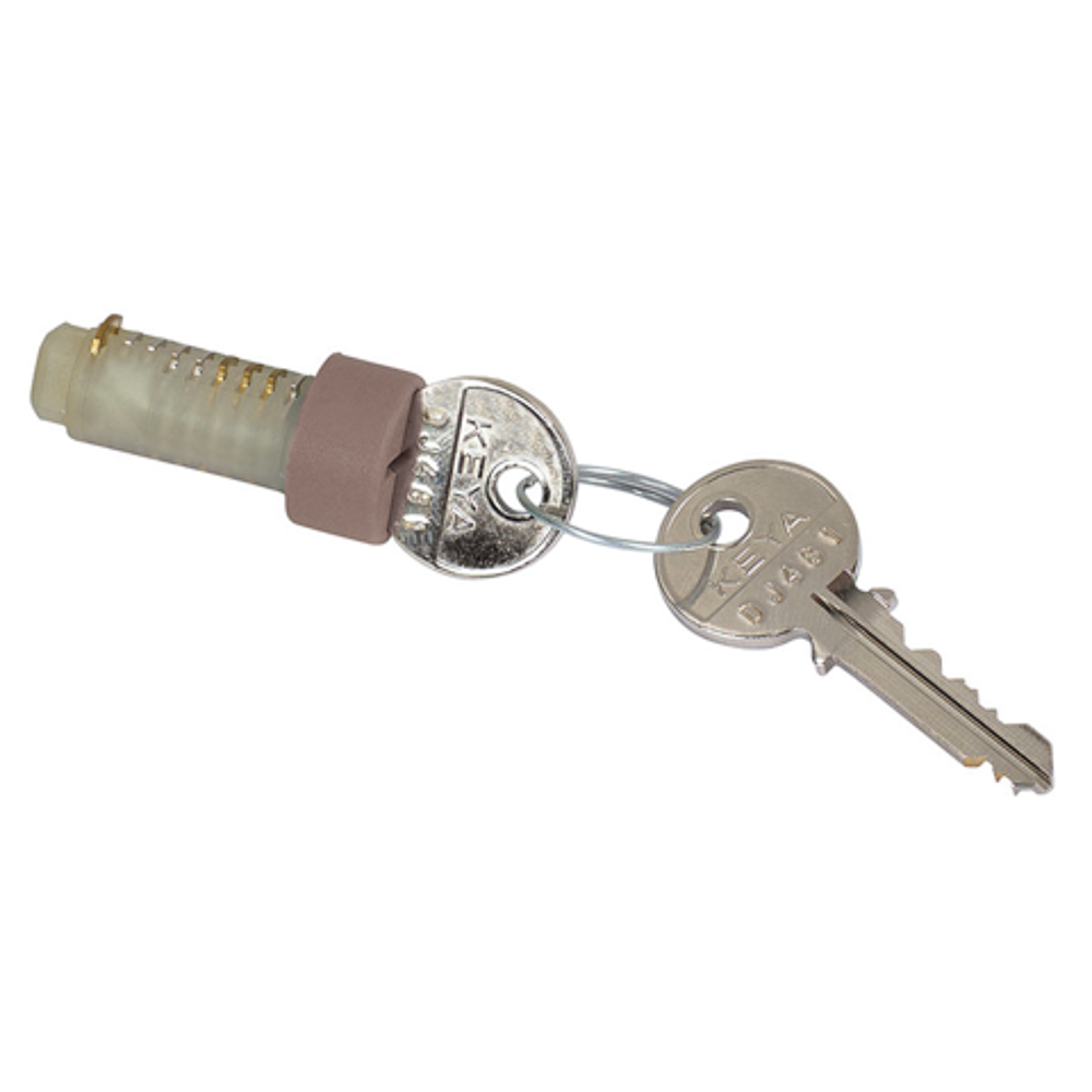 Single cylinder and keys